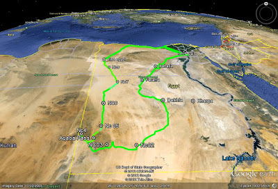 LDE expedition Route
